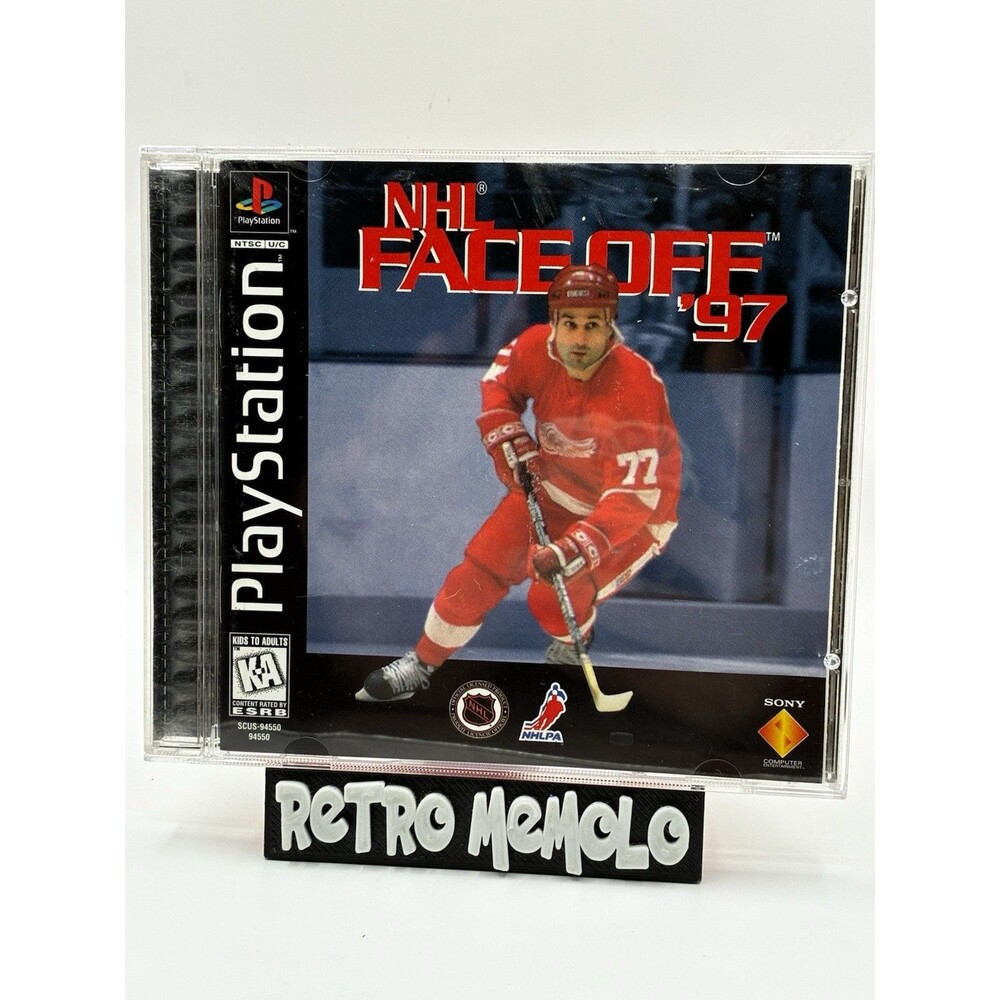 NHL FaceOff '97 PS1 (Sony PlayStation 1, 1996) CIB - Clean & Tested